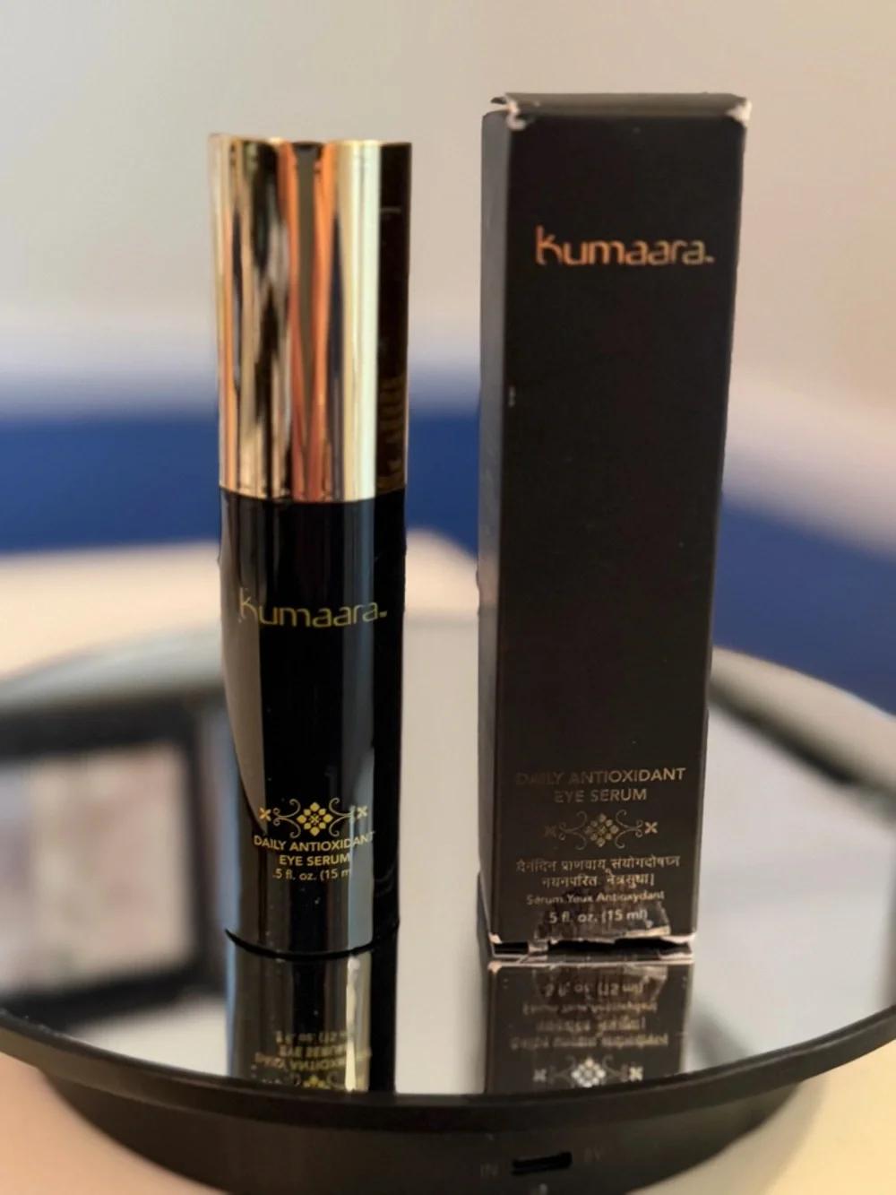 Kumaara Daily Antioxidant Eye Serum NIB Rejuvenates & Protects Eyes